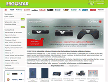 Tablet Screenshot of ergostar.fi